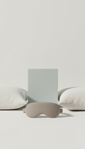 Stone Taupe Minimalist Sleep Mask