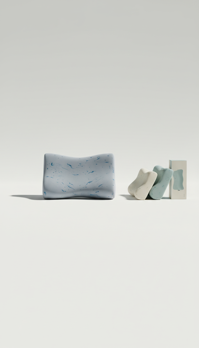Gel-Infused Ergonomic Pillow